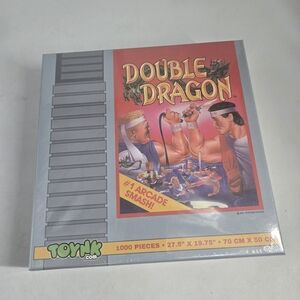 NEW Double Dragon NES Cartridge 1000-Piece Jigsaw Puzzle | Toynk Exclusive
